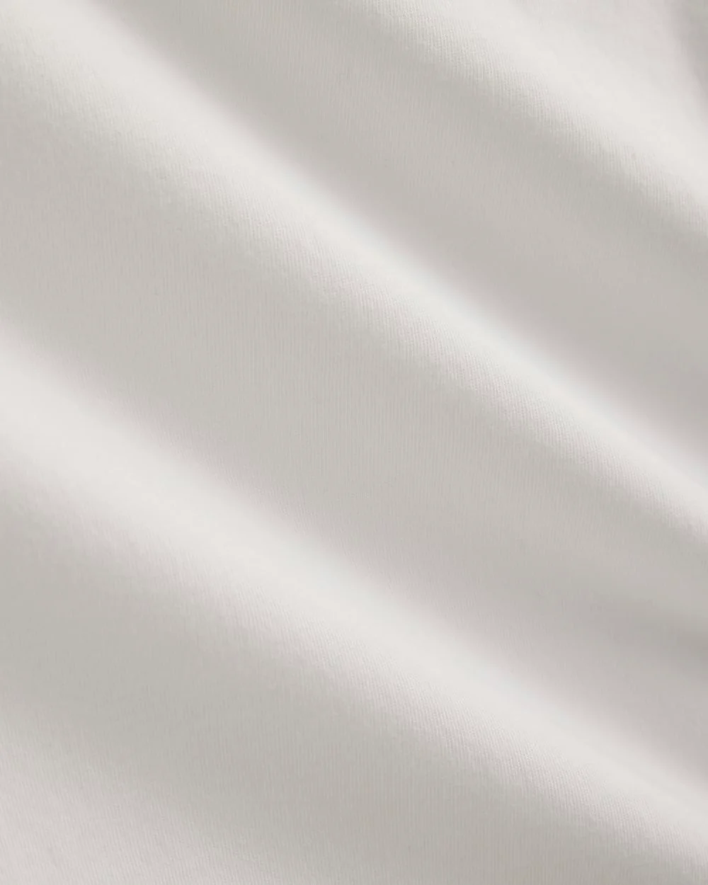 Oversized Boxy Crew in Essential Cotton | White