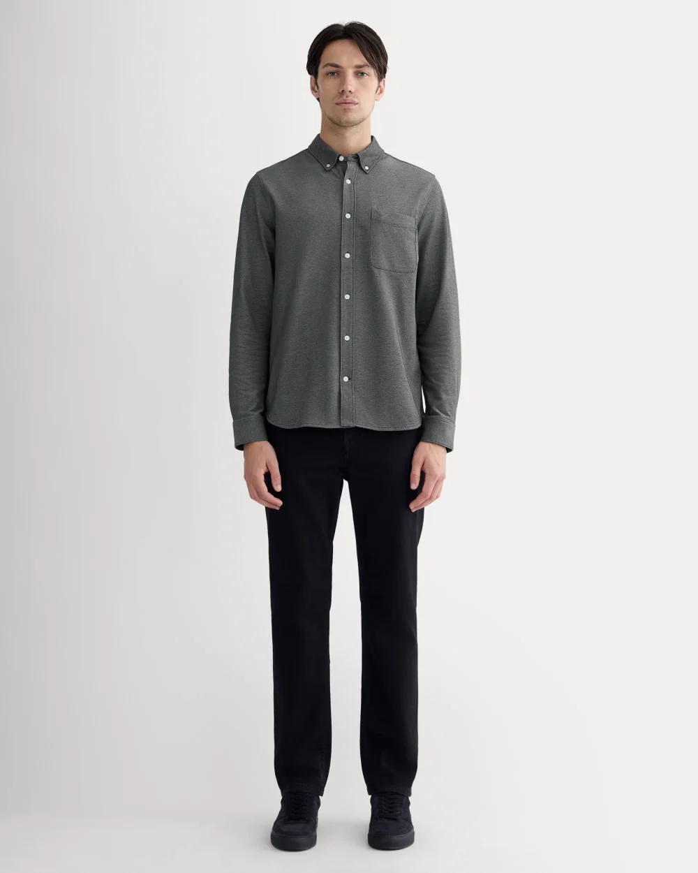 The Startup Shirt | Black Chambray