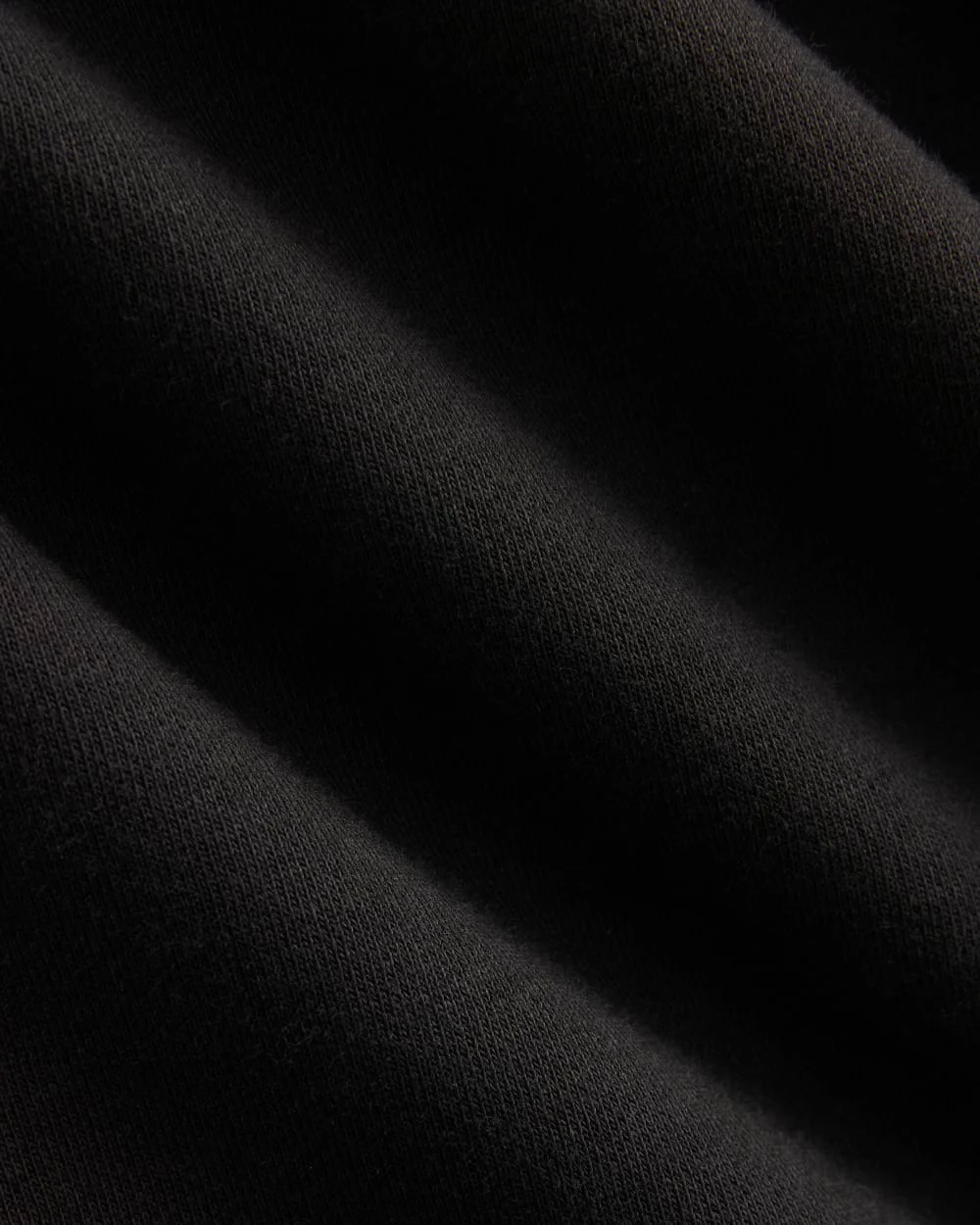 Luxe Fleece Oversized Full-Zip Hoodie | Black
