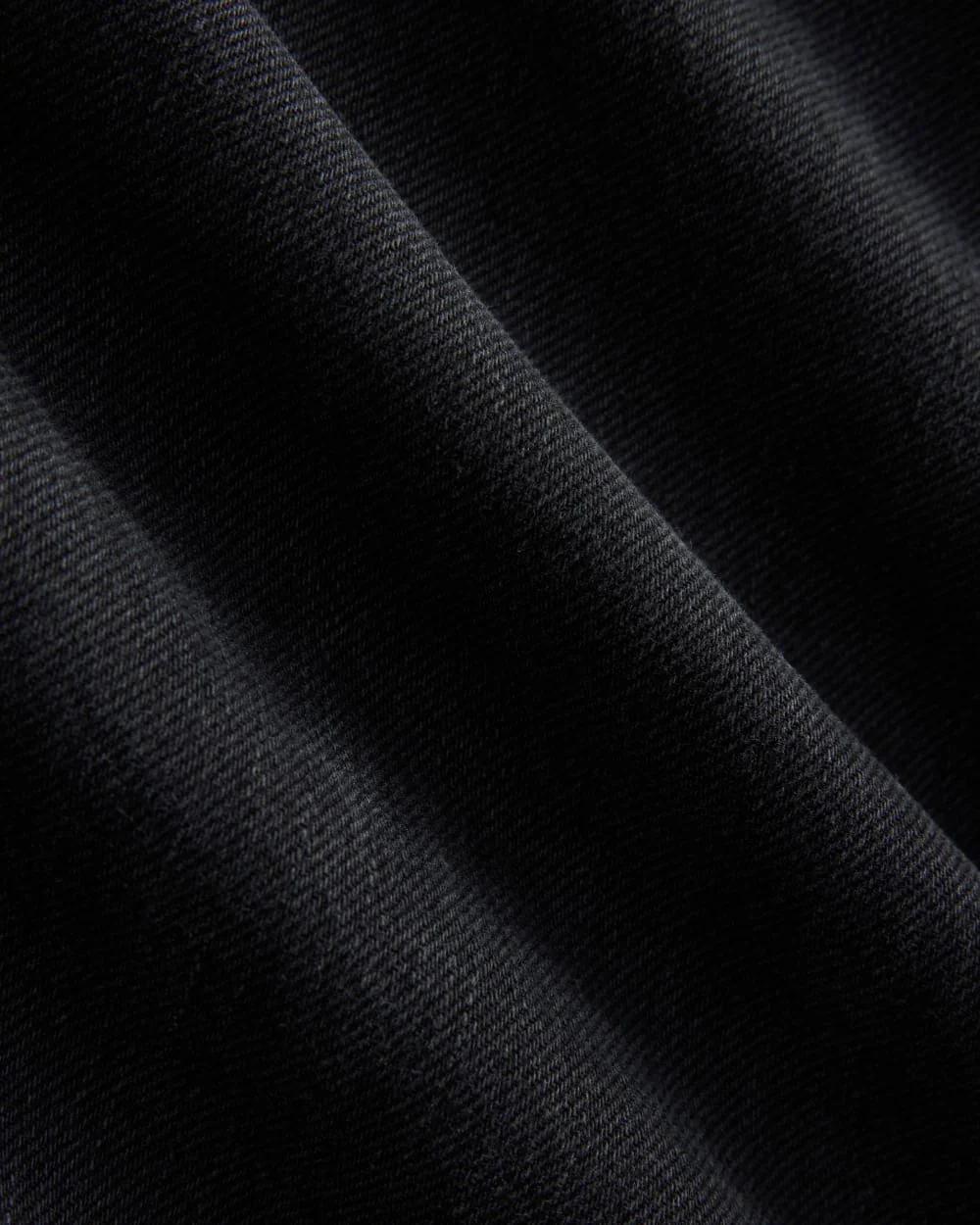 Denim Shacket | Washed Black