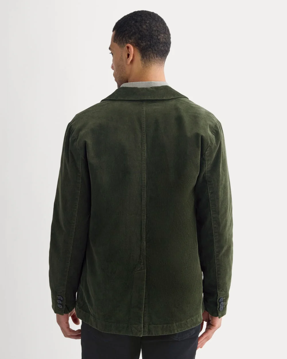 Fine Wale Corduroy Chore Blazer | Dark Forest