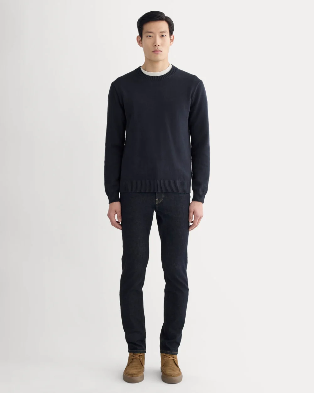 The Slim 4-Way Stretch Organic Jean | Uniform | Dark Indigo