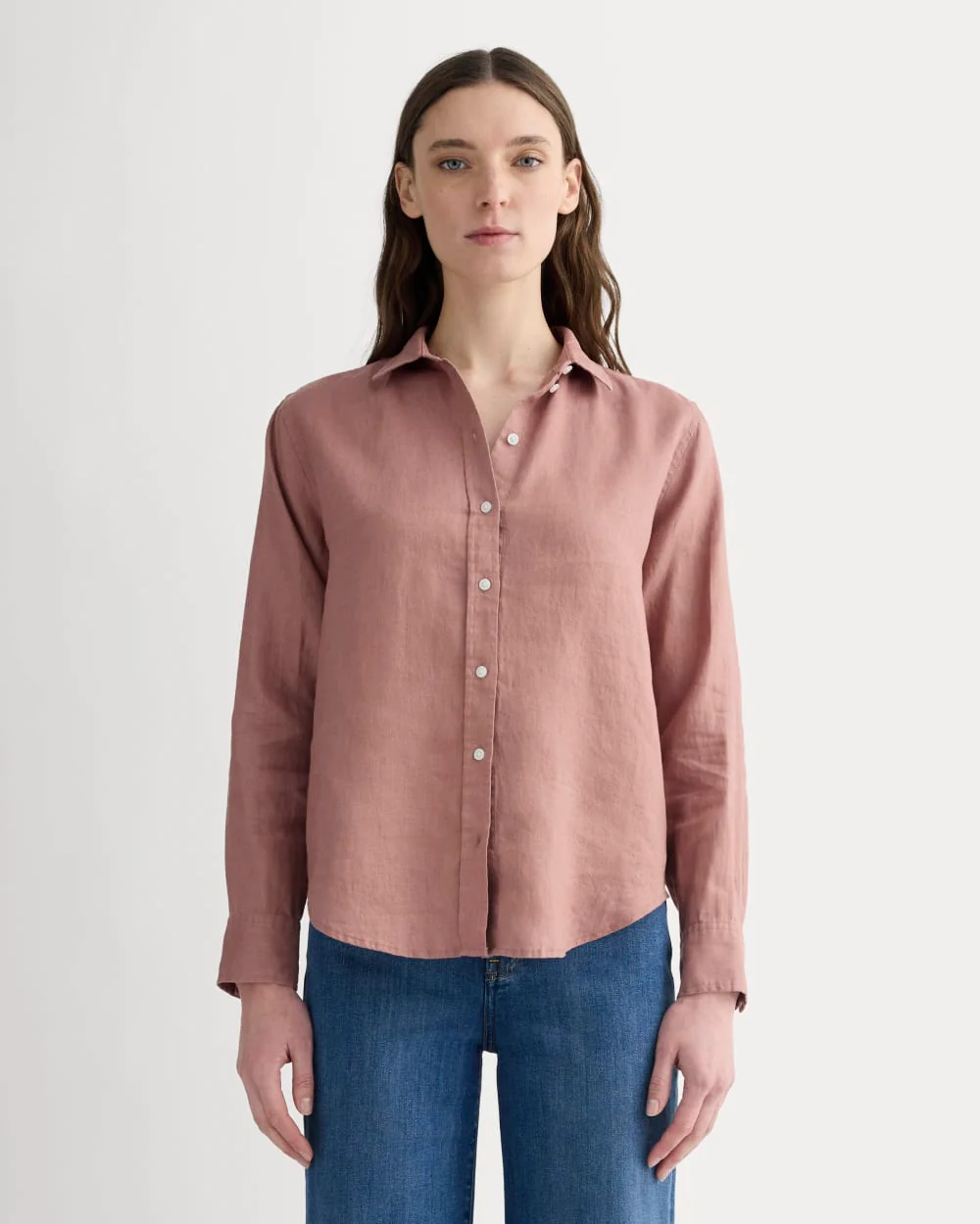 The Must-Have Shirt in Linen | Rose Dusk