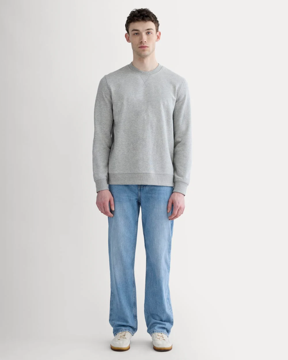 The Off-Duty Terry Crew | Heathered Grey