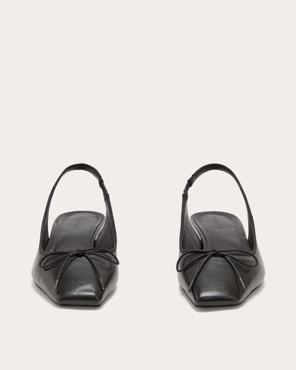 The Ballet Slingback Heel | Black