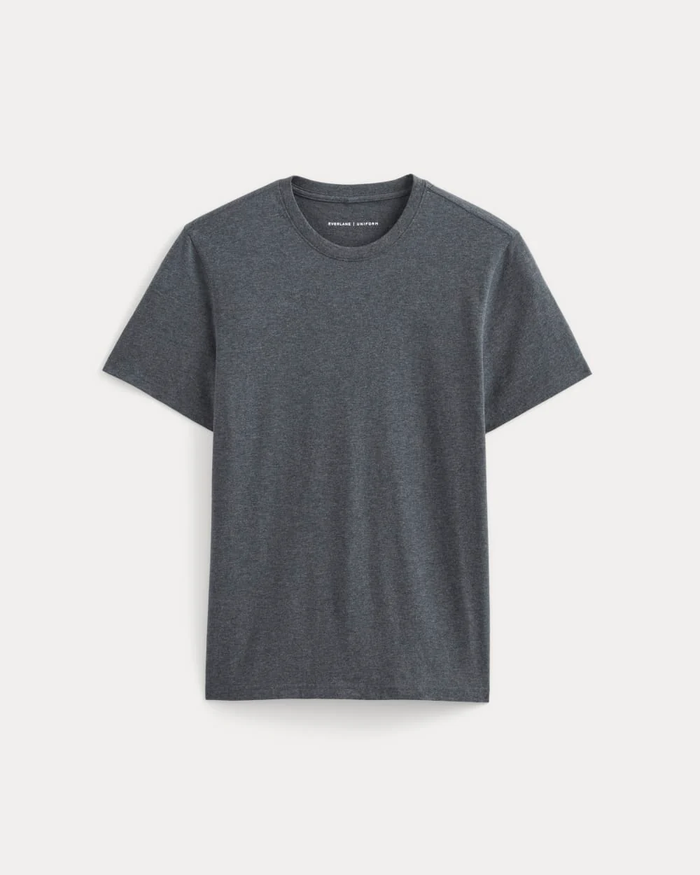 The Essential Organic Crew | Heather Deep Navy