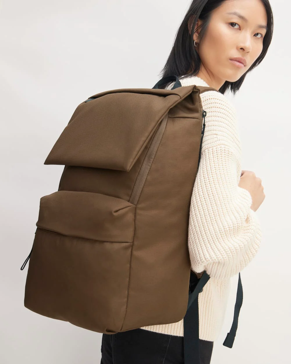 The ReNew Transit Backpack | Cocoa