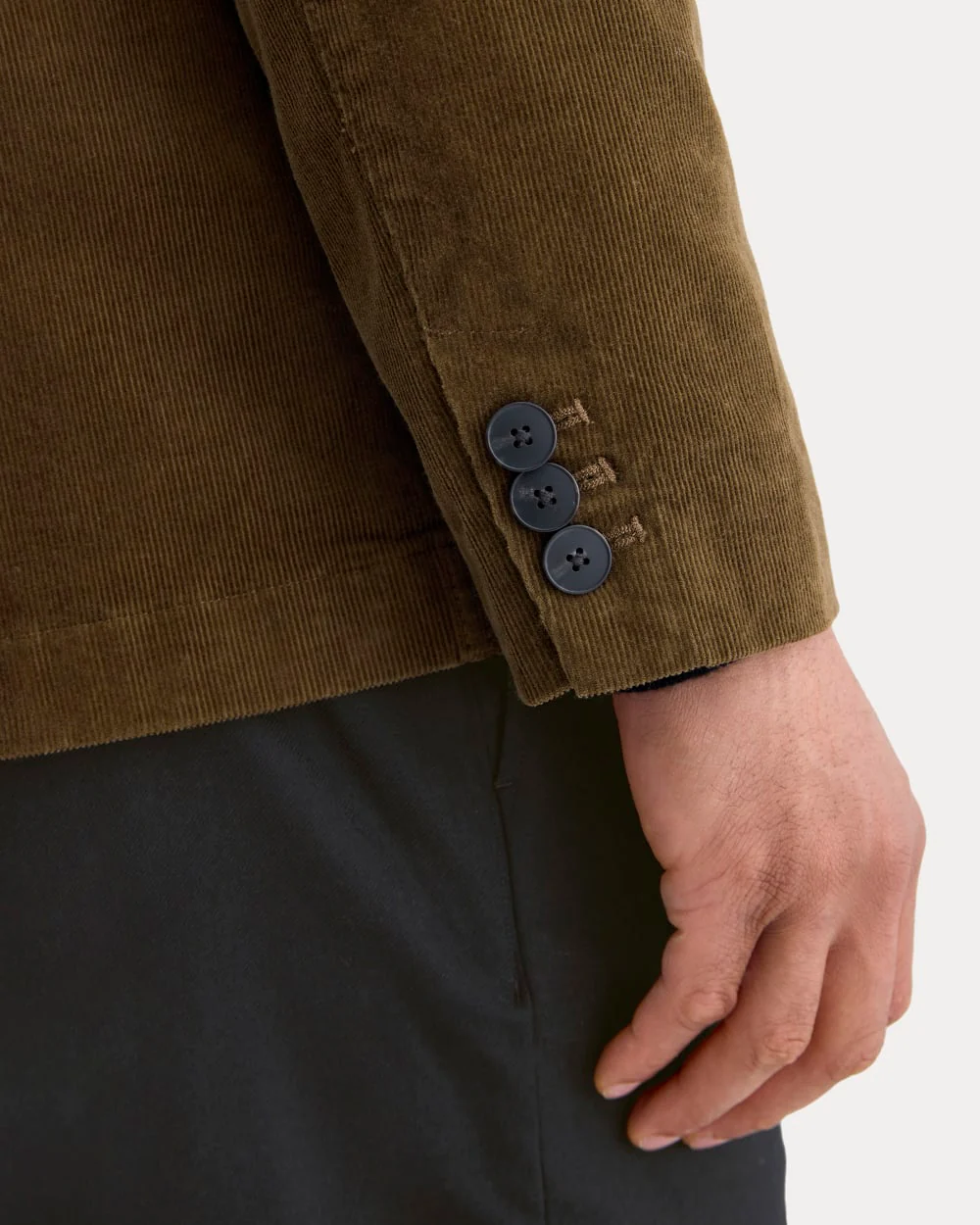 Fine Wale Corduroy Chore Blazer | Cocoa
