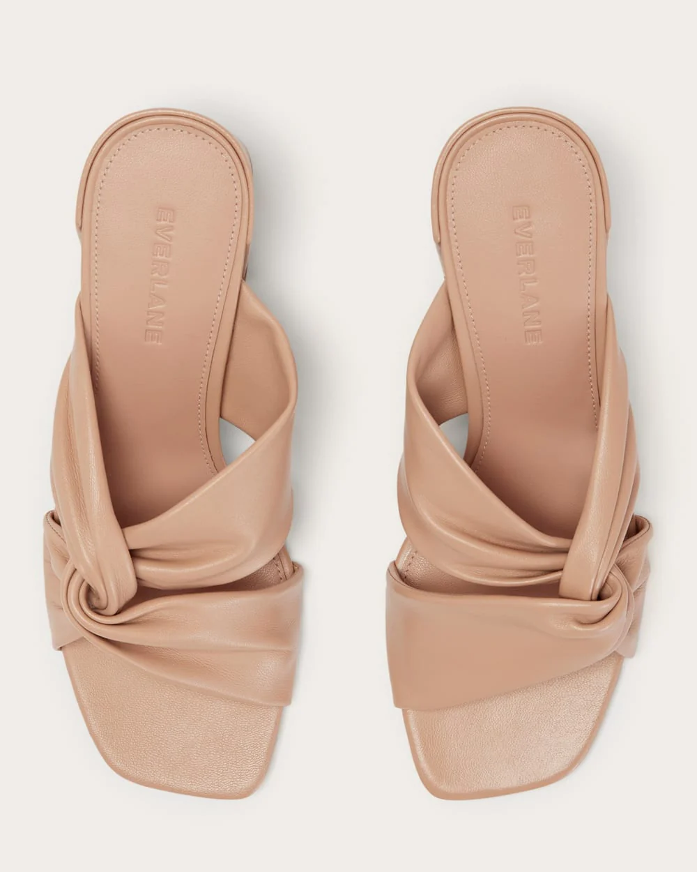 The Day Twist Heel | Blush Tan